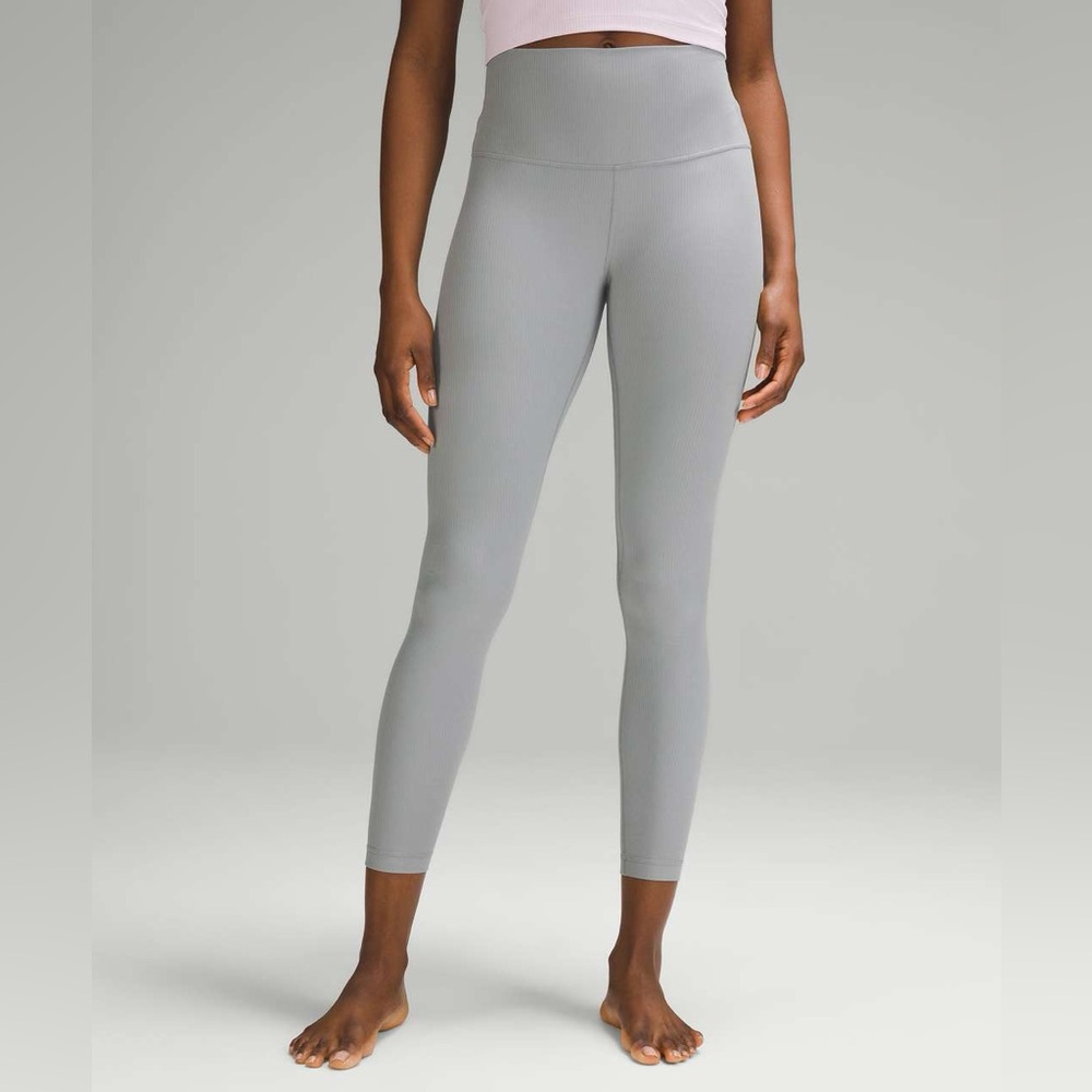 Lululemon Align Ribbed High-Rise Pant 27”
Rhino‎ Grey Size 4